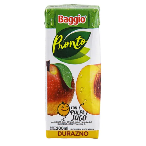 Baggio Durazno 200ml