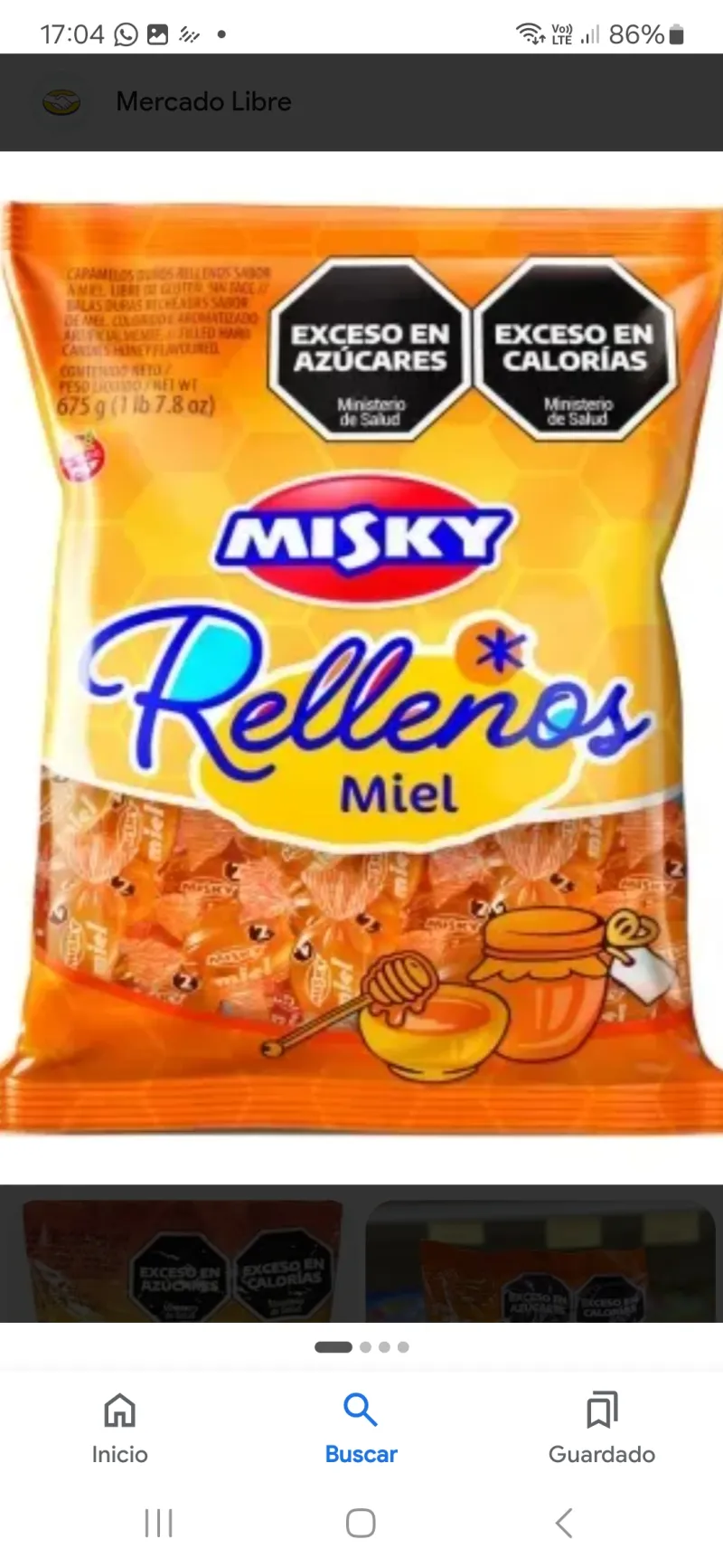Caramelos de Miel Misky