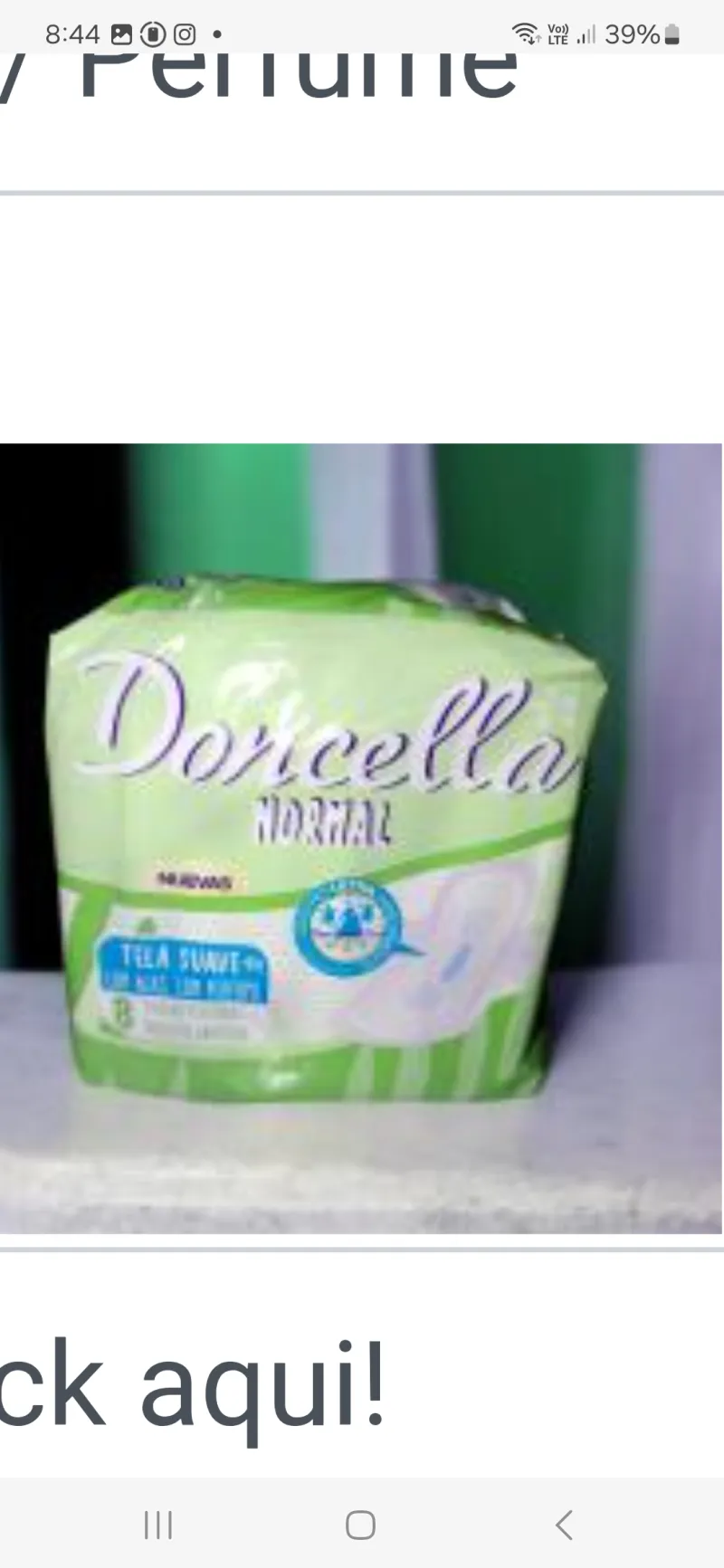 Toallitas Doncella c/Perfume