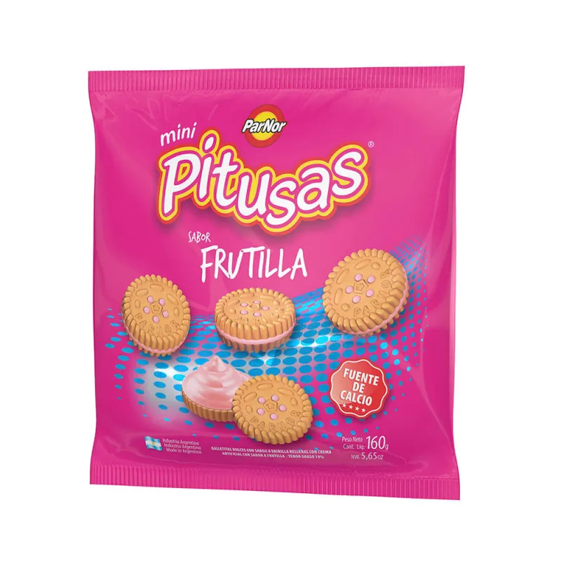 Galletitas Pitusa Frutilla