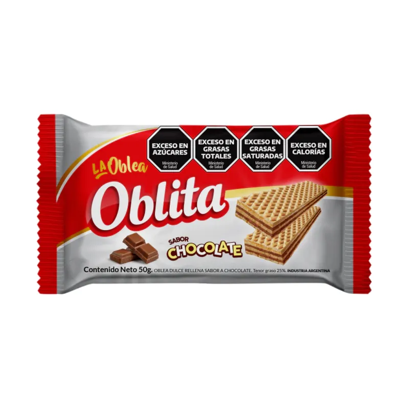 Galletitas Obleas Chocolate 50gr