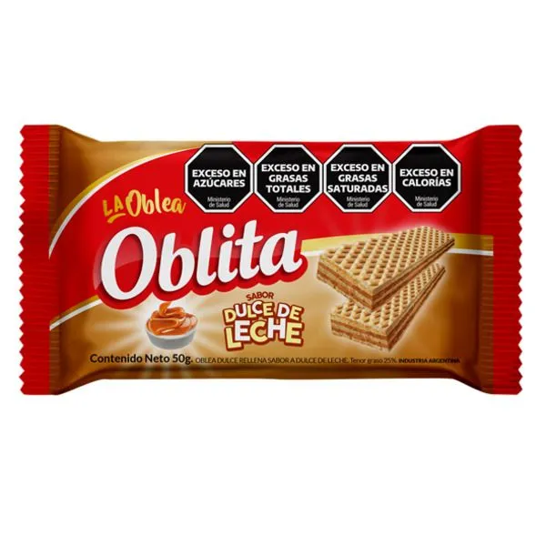 Galletitas Obleas Dulce de Leche 50gr