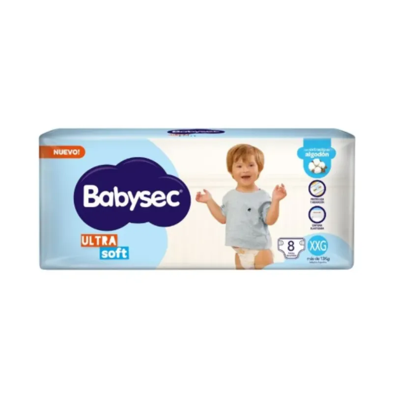 Pañal Babysec XXG