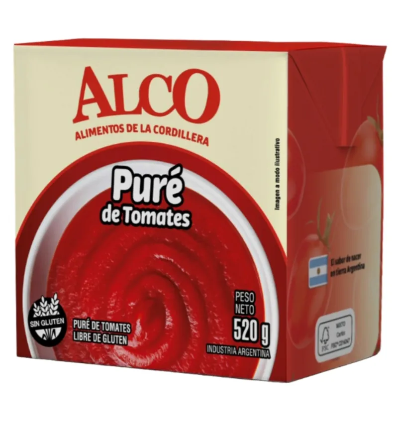 Puré de tomate Alco