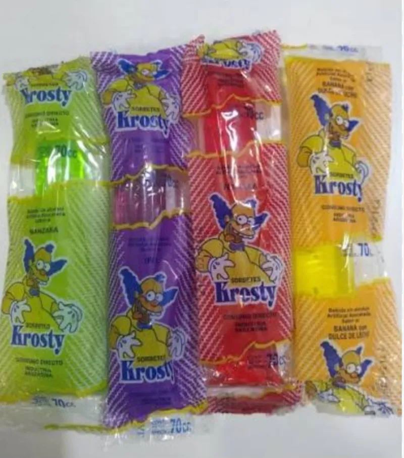 Juguitos para congelar krosty