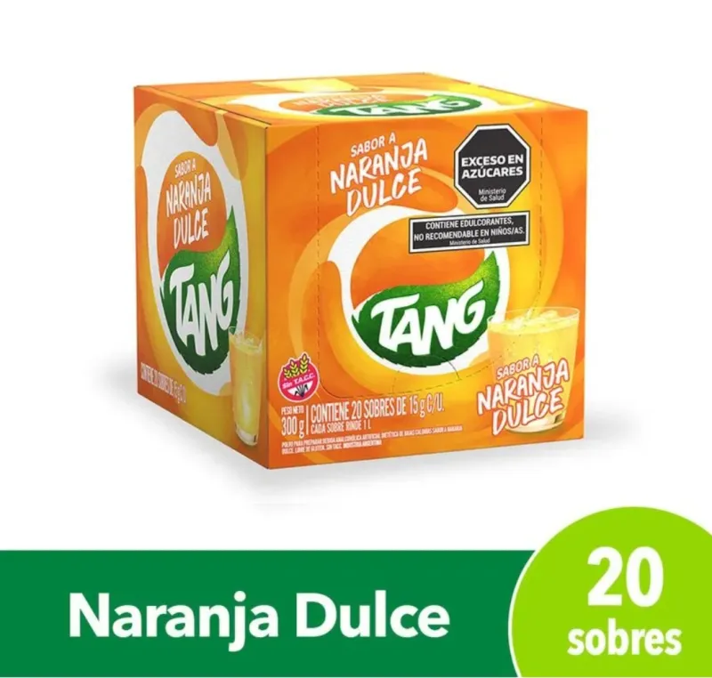Jugos Tang  Naranja Dulce
