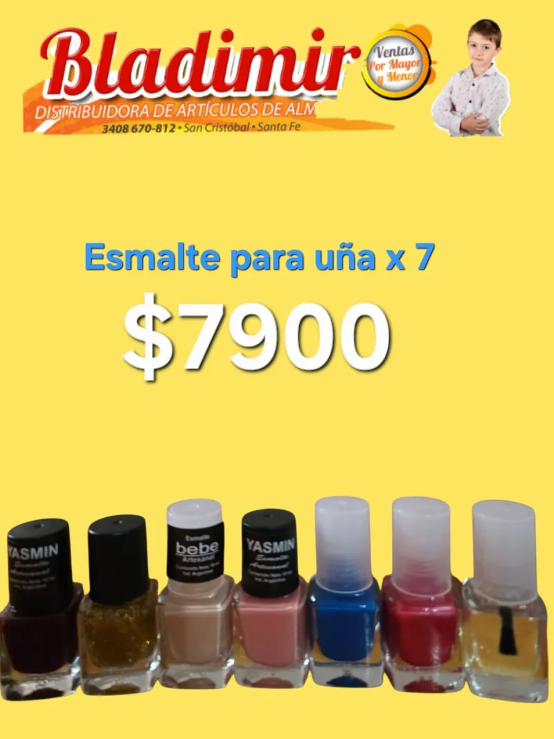 Esmalte para uñas  Yasmin