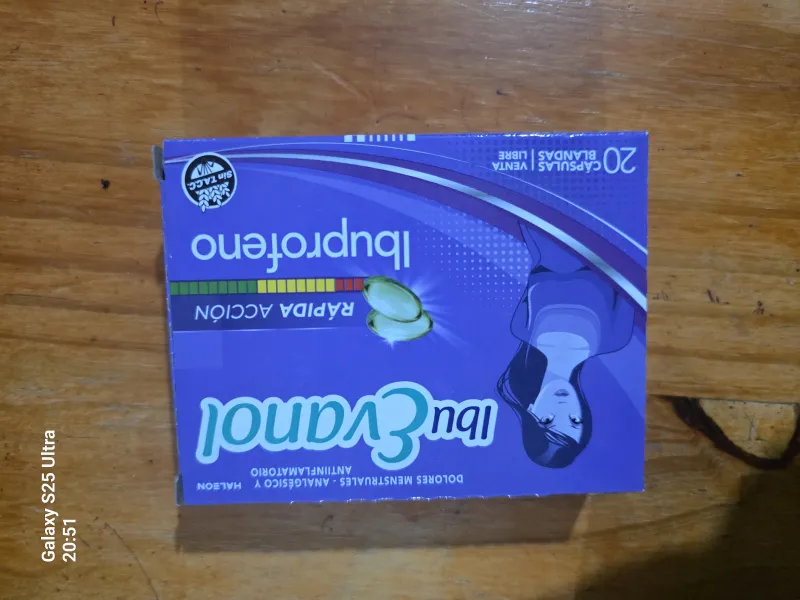 Ibuevanol Rápida acción x10u