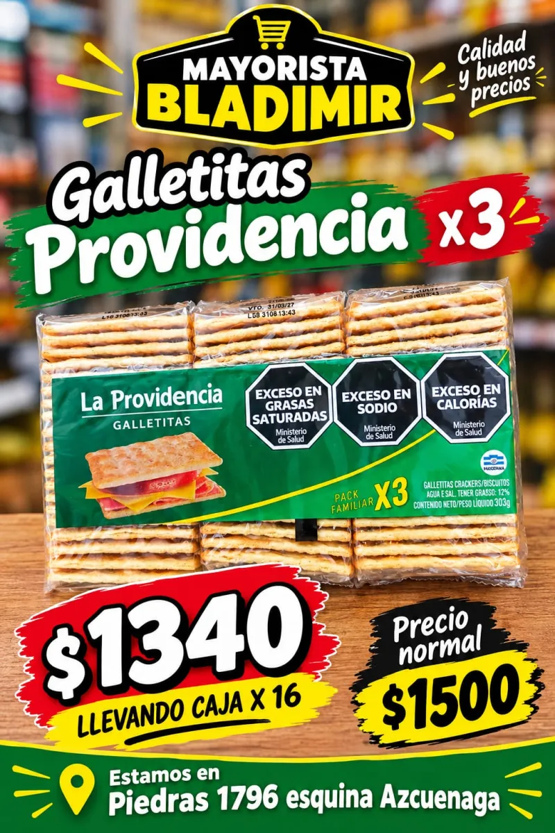 Galletitas Providencia x 3
