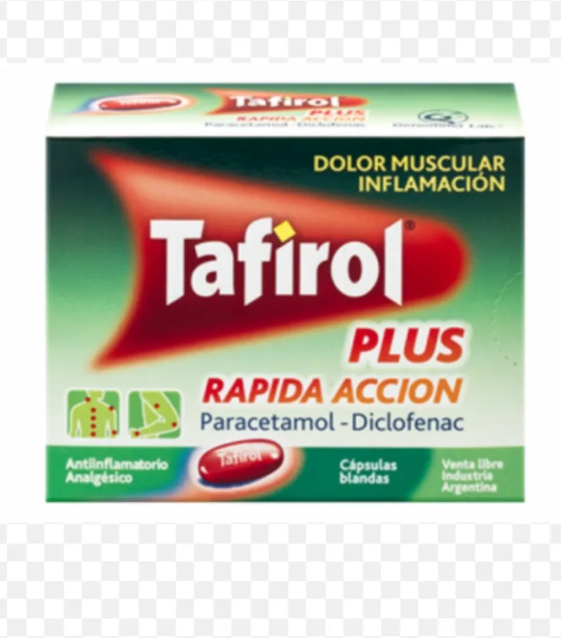 Tafirol Plus Rápida acción x 8u