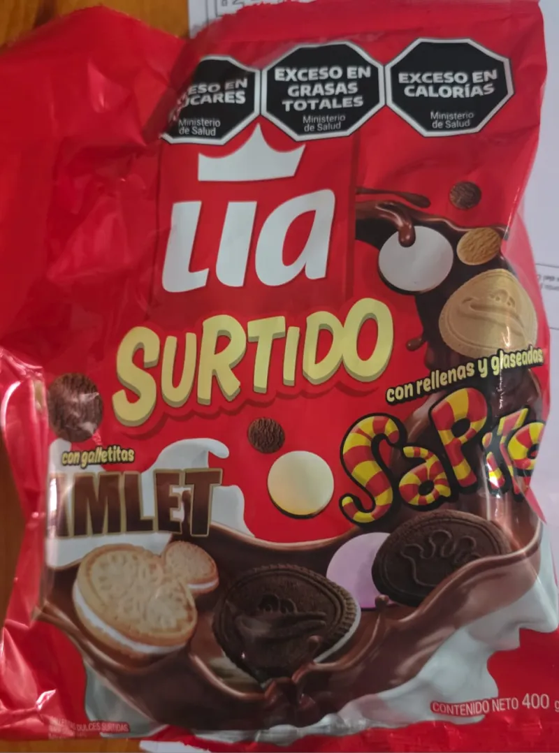 Galletitas Surtidas Lia 400grs