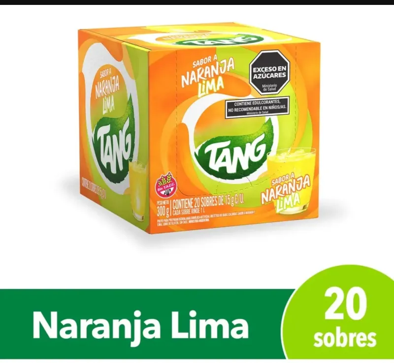 Jugos Tang Naranja Lima