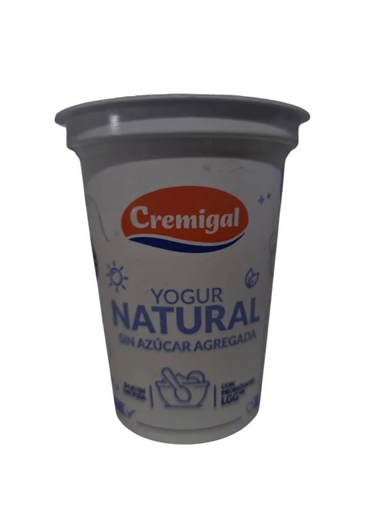 Yogur Natural Sin Azucar Cremigal 170gr