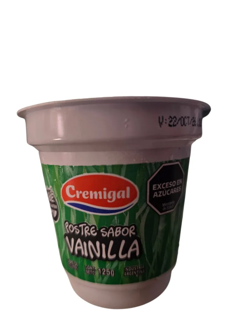 Postre Cremigal Vainilla