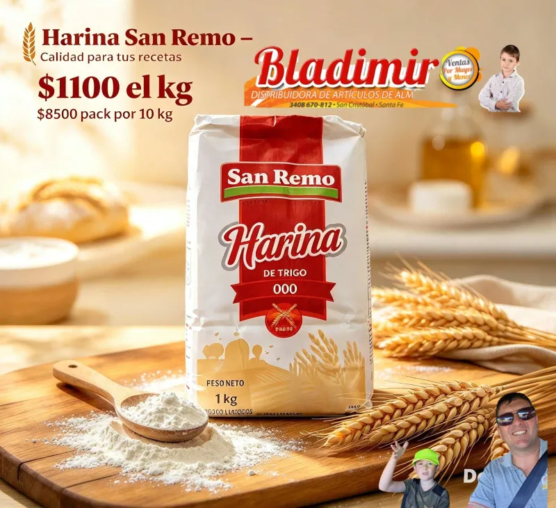 Harina San Remo 000