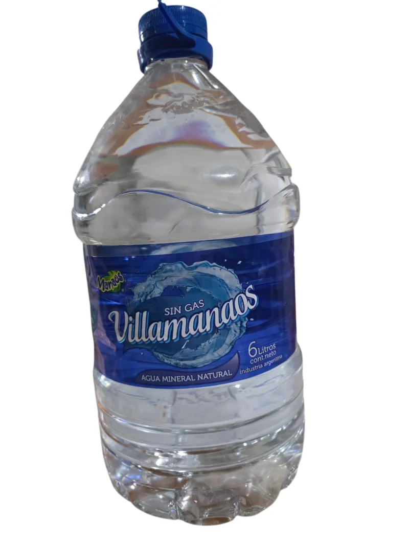 Agua Villamanaos Bidon 6lts