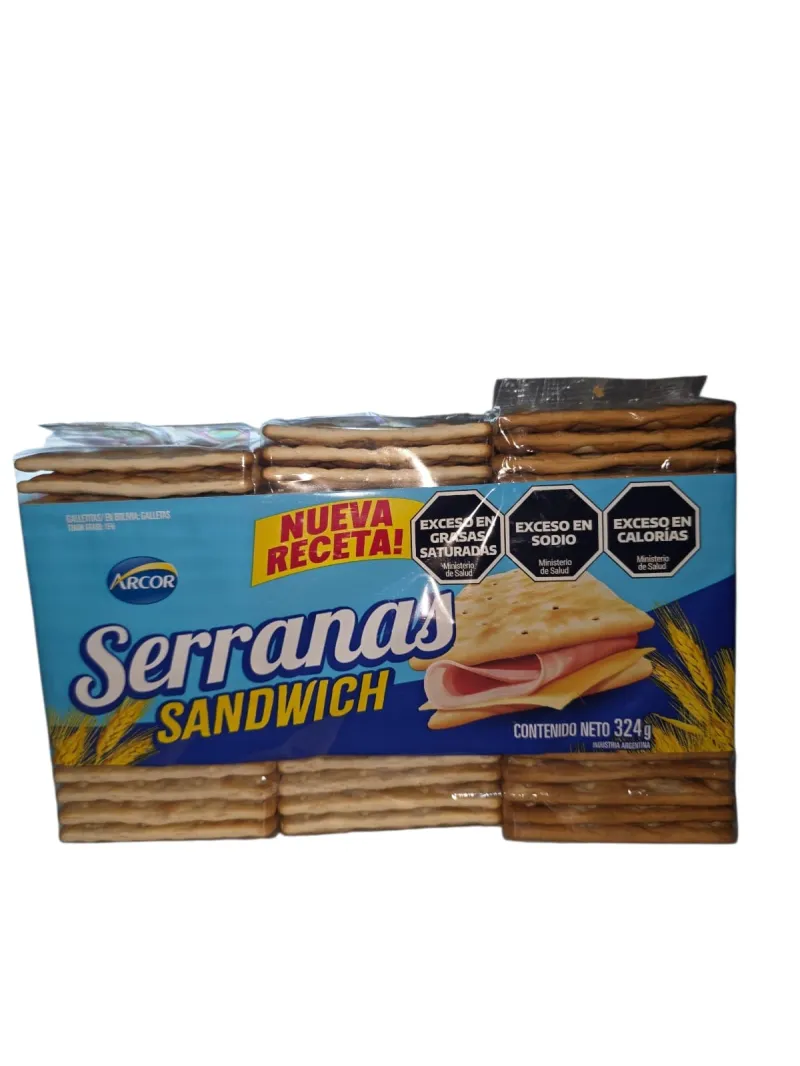 Galletitas Serranas Sandwich x 3