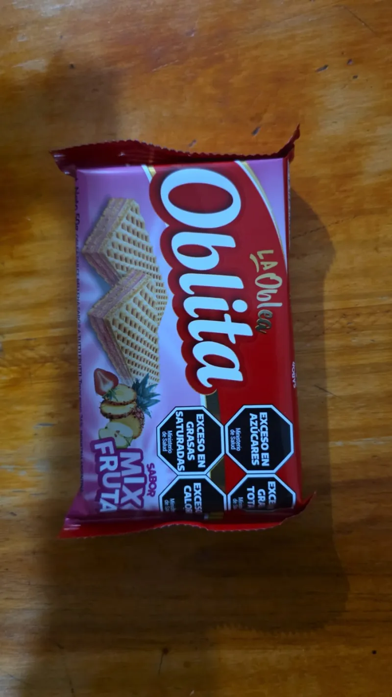 Galletitas Obleas Mix Frutal 50gr